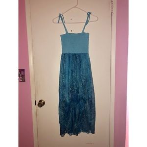 BLUE HAWAIIAN DRESS 😍💕